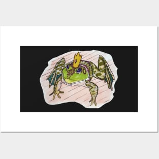 Bullfrog Prince Posters and Art